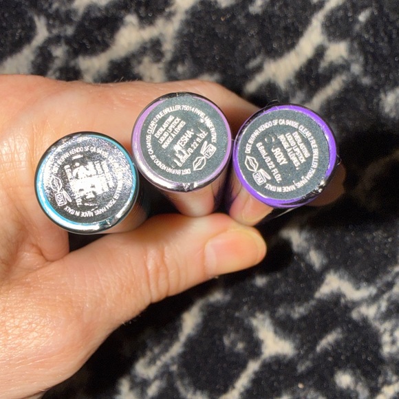 Kat Von D Vivid Liquid Lipstick Set lightly used as is NO BOX x3 - Picture 2 of 3